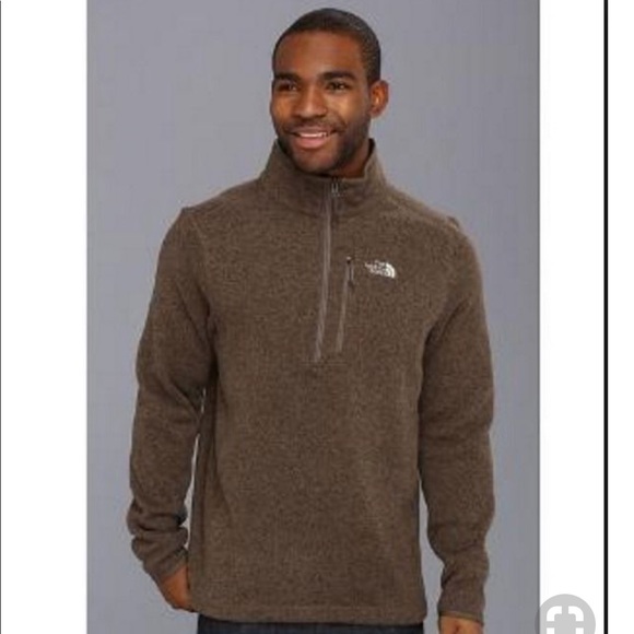 mens north face fleece pullover